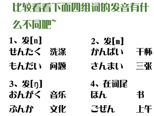 日语入门学习五十音图之拨音:日语音标